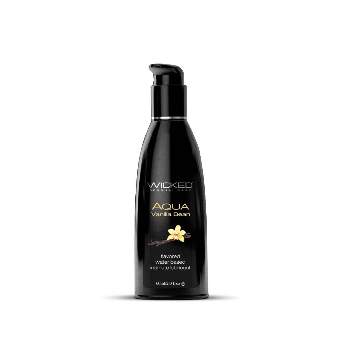 Wicked Sensual Care - Aqua Flavored Lubricant - Vanilla Bean - 2oz Liquid - Tophatter Daily Deals