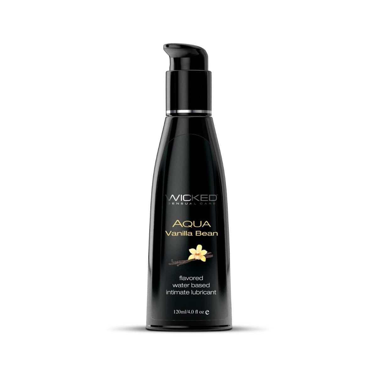 Wicked Sensual Care - Aqua Flavored Lubricant - Vanilla Bean - 4oz Liquid - Tophatter Daily Deals