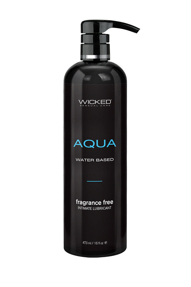 Wicked Sensual Care - Aqua Water Based Lubricant 16oz Liquid - Tophatter Daily Deals