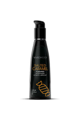 Wicked Sensual Care - Aqua Flavored Lubricant - Salted Caramel - 4oz Liquid - Tophatter Daily Deals