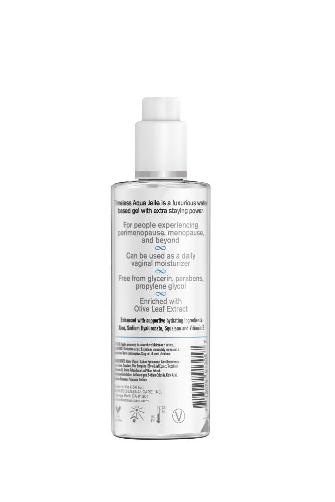 Wicked Sensual Care - Simply Timeless - Aqua Jelle Water Based Gel Lubricant - 4oz Liquid - Tophatter Daily Deals