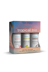 Wicked Sensual Care - Simply Tropical Trio Travel Kit Liquid - Tophatter Daily Deals