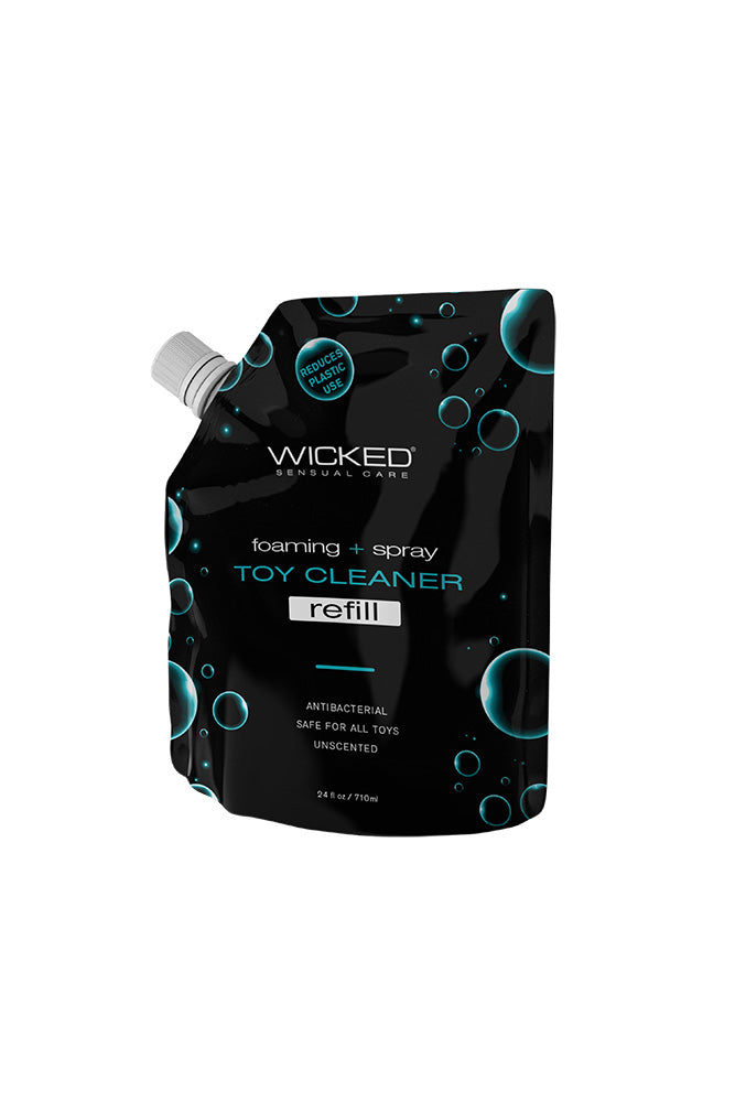 Wicked Sensual Care - Toy Cleaner Refill Pouch - 24oz Liquid - Tophatter Daily Deals