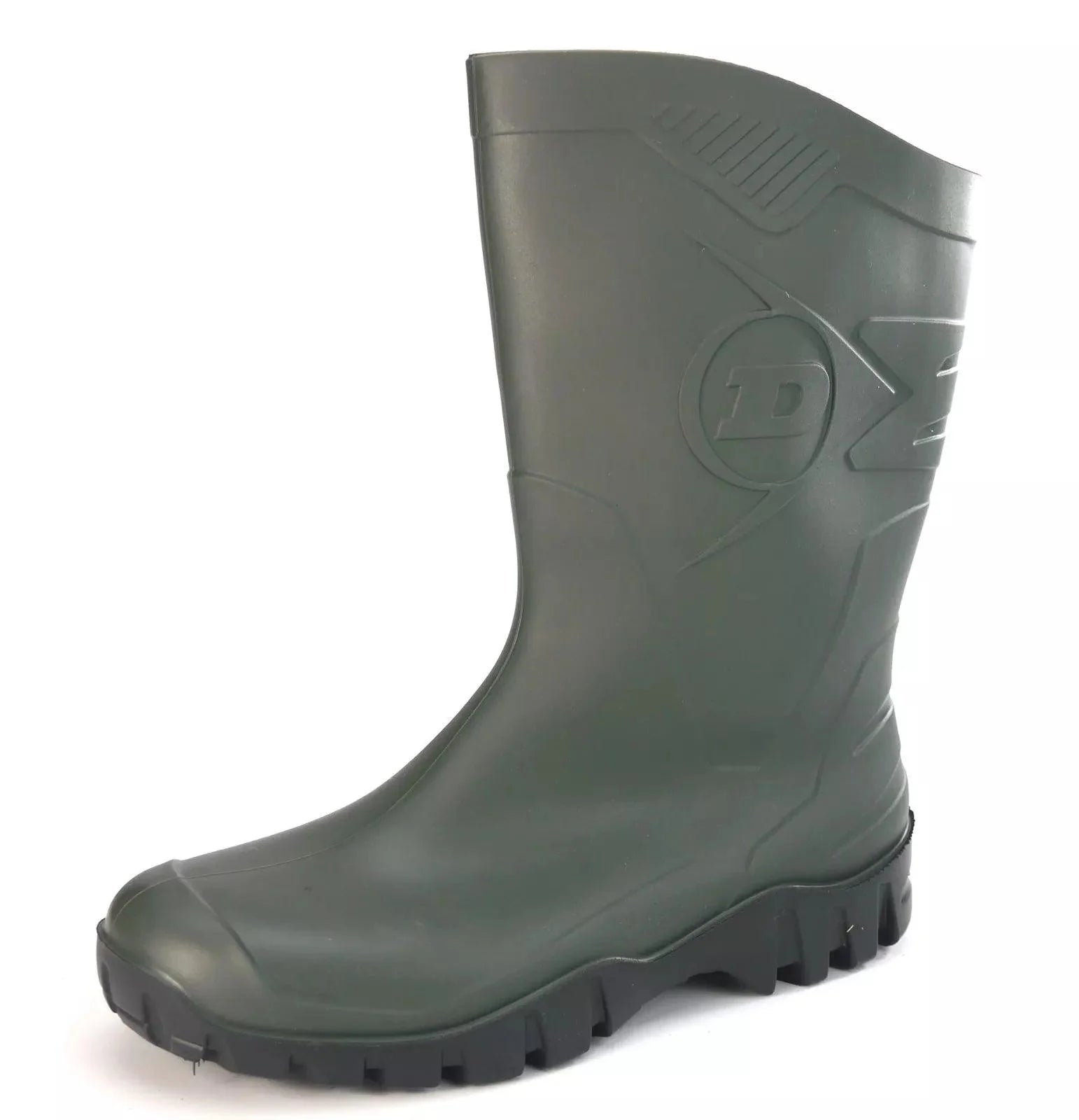 Extra Wide Calf Boot - Mens Womens High Calf Rain Muck Boot Shoes olive Half Welly Mountain & Cycling - Tophatter Daily Deals