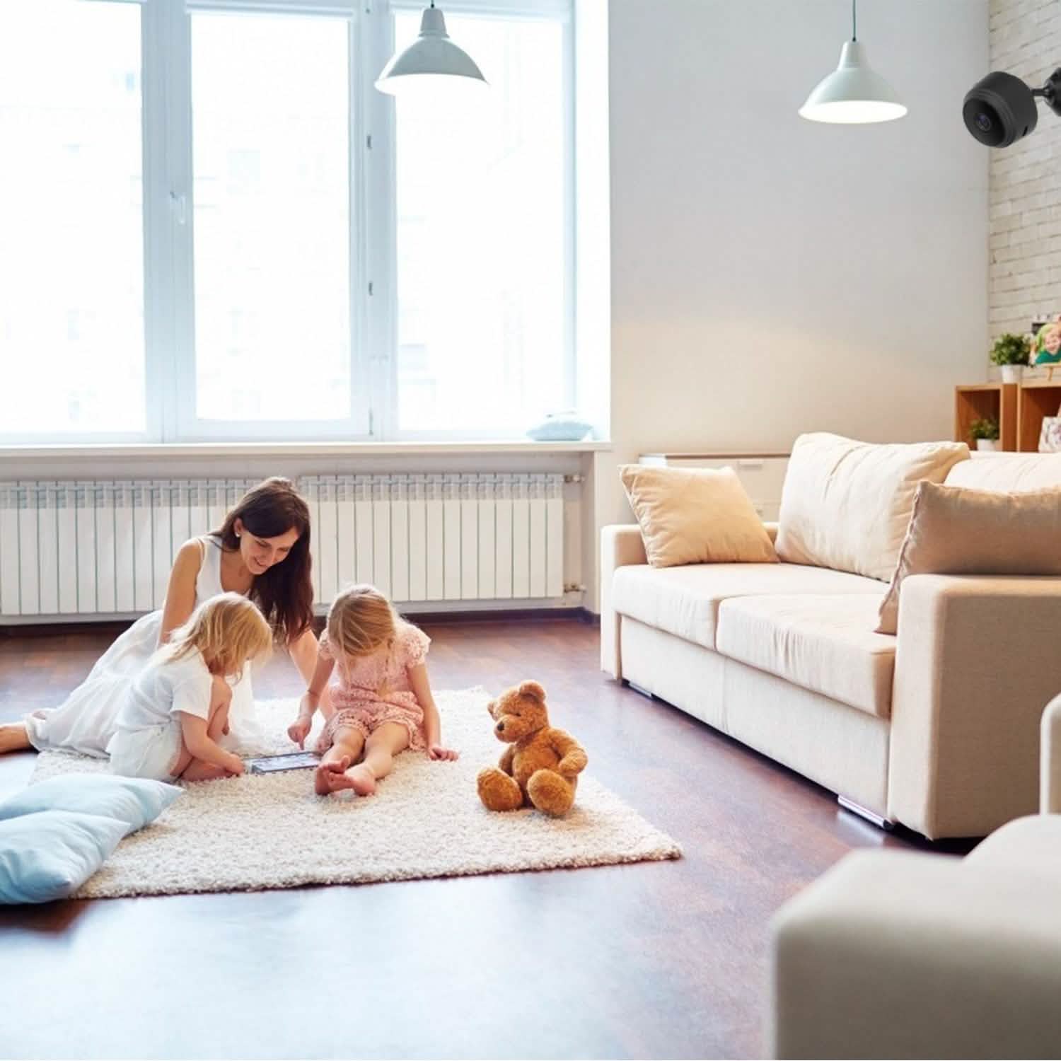 WIFI IP Home Security Camera 1080P Full HD with 32GB MMC Card Smart Home & Security - Tophatter Daily Deals