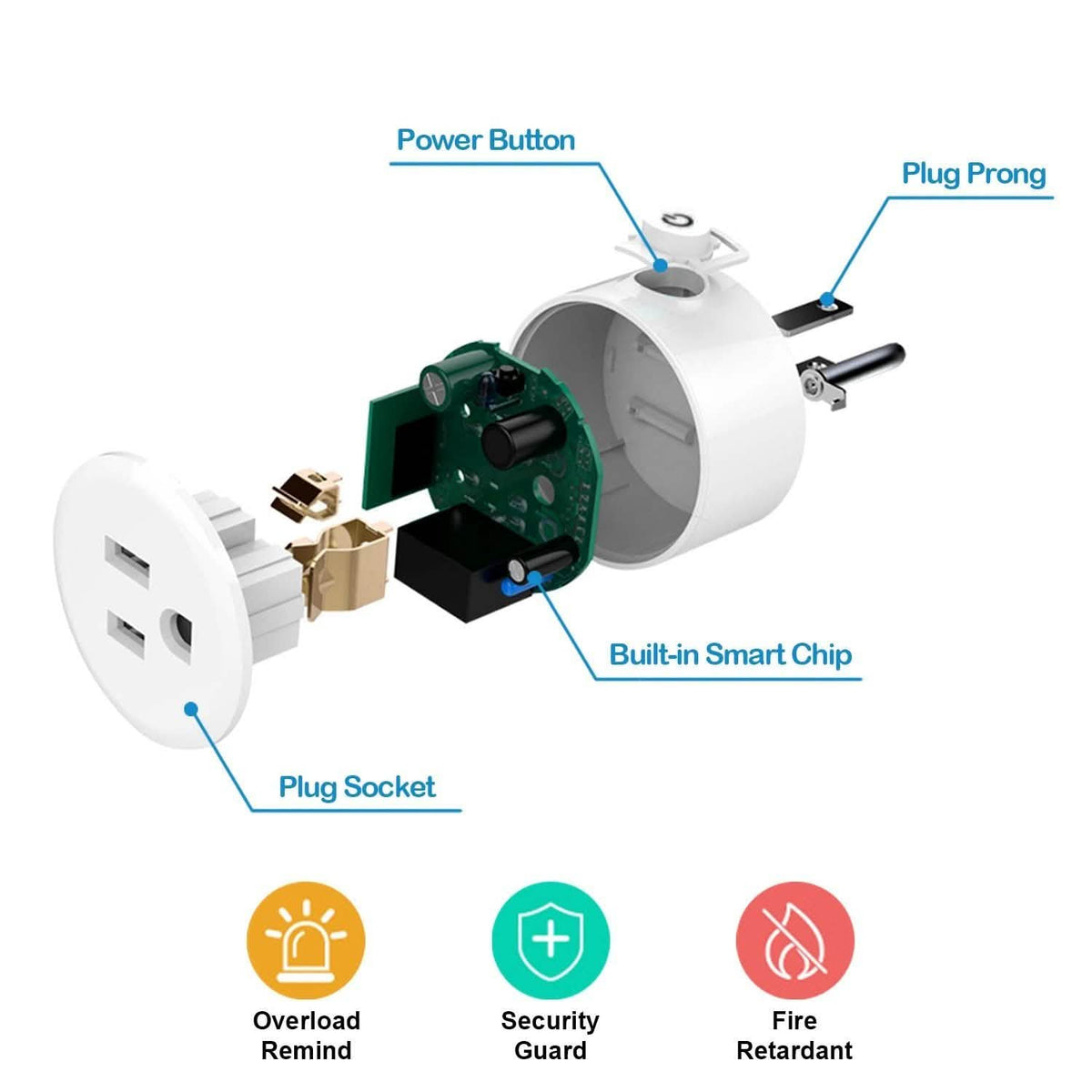 WiFi Smart Socket APP Plug Outlet Remote Smart Home & Security - Tophatter Daily Deals
