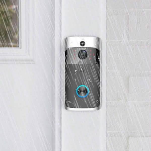 WiFi Wireless Video Doorbell Two-Way Talk Smart PIR Door Bell Security Camera HD Security Cameras - Tophatter Daily Deals