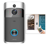 WiFi Wireless Video Doorbell Two-Way Talk Smart PIR Door Bell Security Camera HD Security Cameras - Tophatter Daily Deals