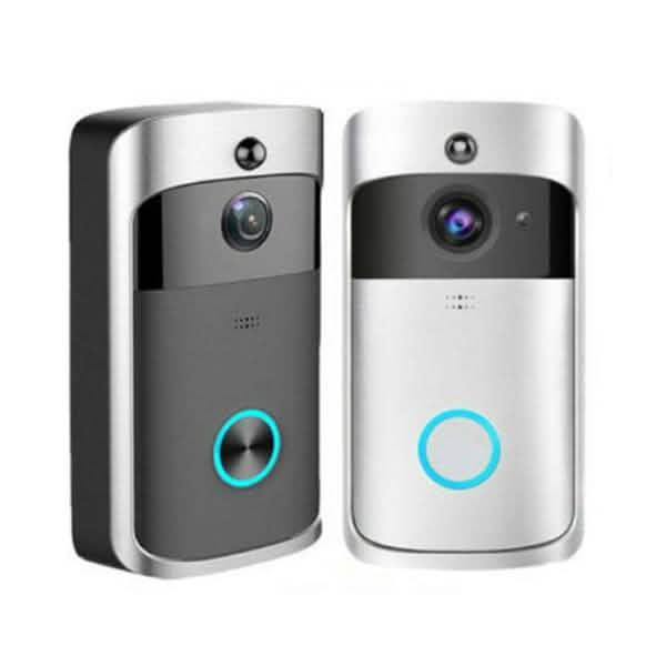 WiFi Wireless Video Doorbell Two-Way Talk Smart PIR Door Bell Security Camera HD Security Cameras - Tophatter Daily Deals