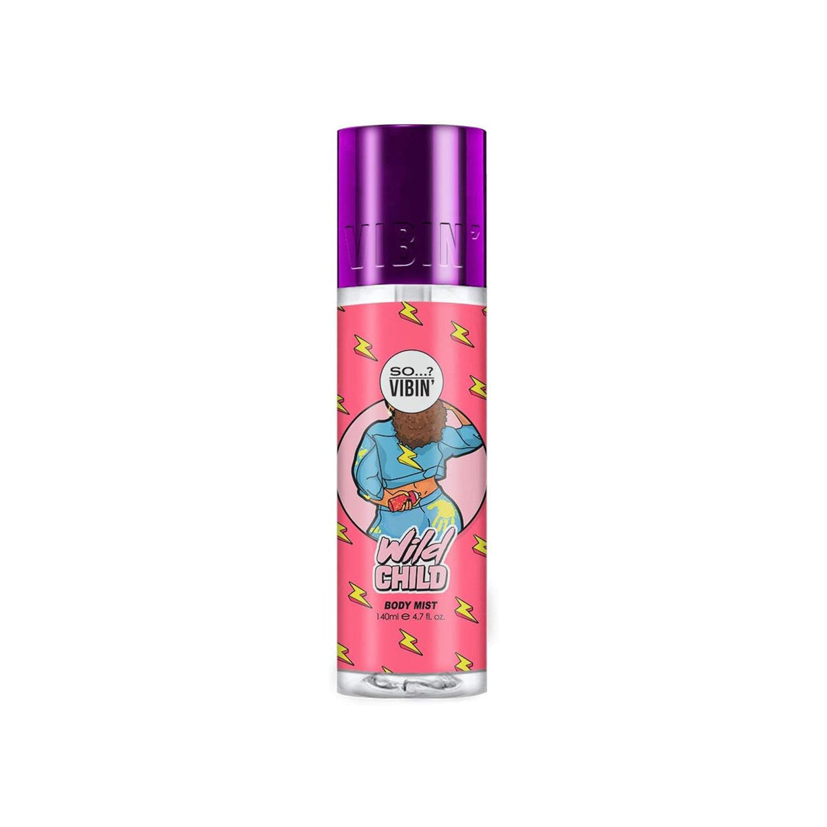 So...? Vibin' Wild Child Body Mist 140ml Spray - Tophatter Daily Deals