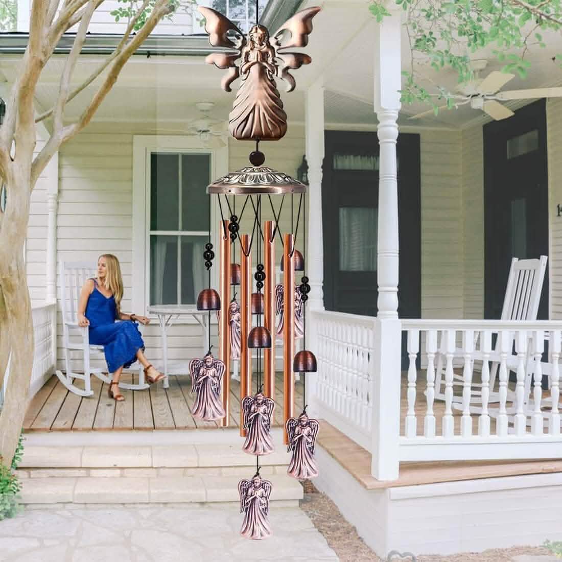 Wind Chimes for Outside Decor Garden & Patio - Tophatter Daily Deals