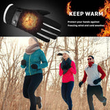 Windproof Thermal Gloves for Cold Weather Anti-Slip Gloves Outdoor Recreation - Tophatter Daily Deals
