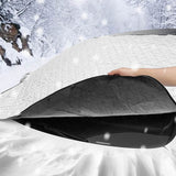 Windshield Protector Against Ice Sun Fit for Small Mid SUVs with Anti-theft Flaps Automotive - Tophatter Daily Deals