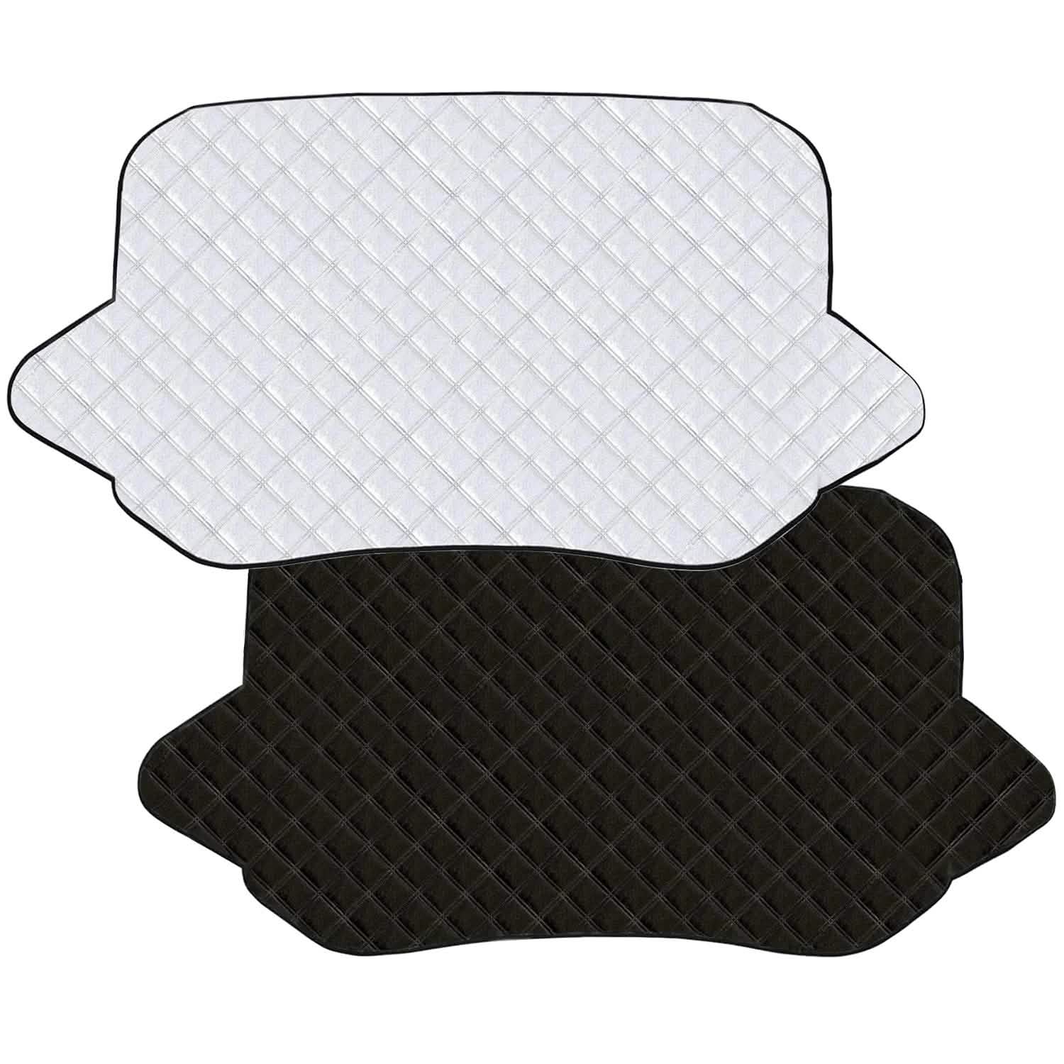 Windshield Protector Against Ice Sun Fit for Small Mid SUVs with Anti-theft Flaps Automotive - Tophatter Daily Deals