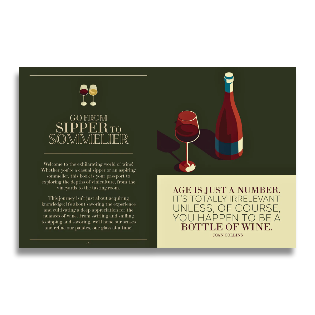 Sipper To Sommelier Book - Tophatter Daily Deals
