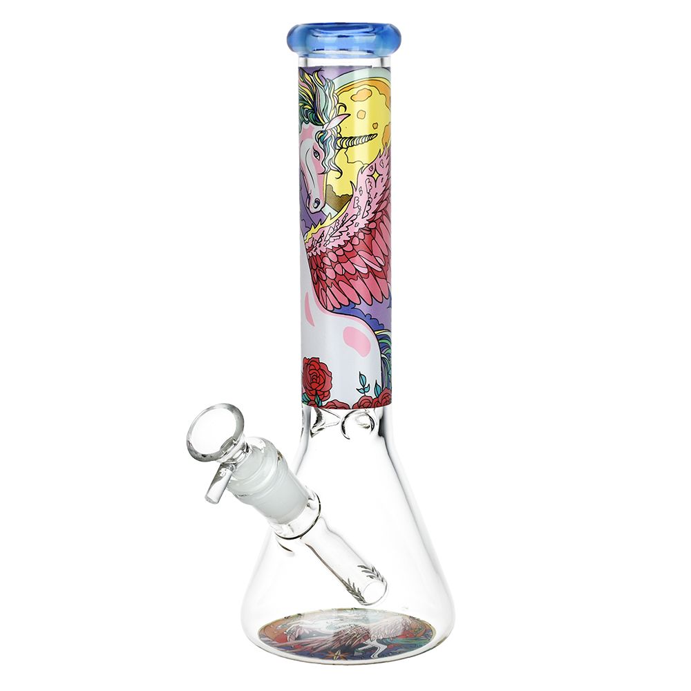 Winged Unicorn Beaker Bong Bongs - Tophatter Daily Deals