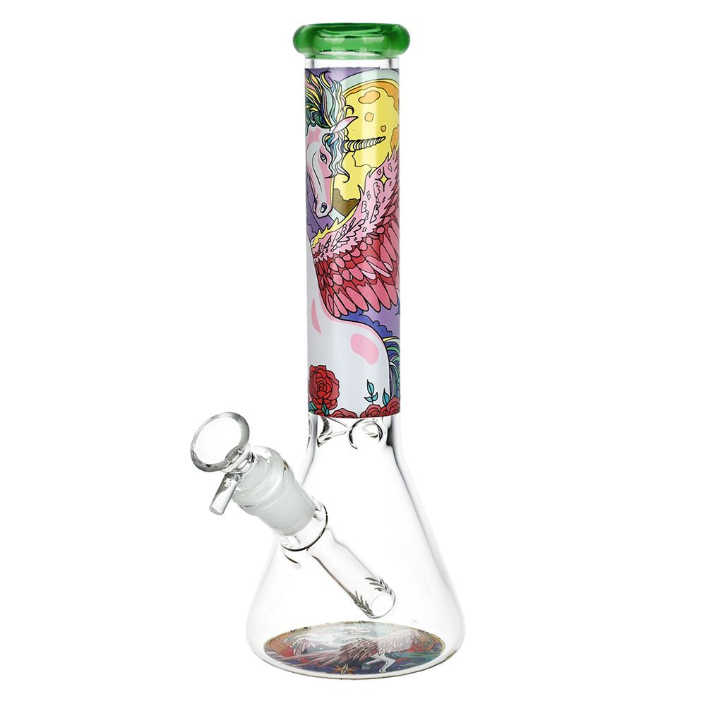 Winged Unicorn Beaker Bong Bongs - Tophatter Daily Deals