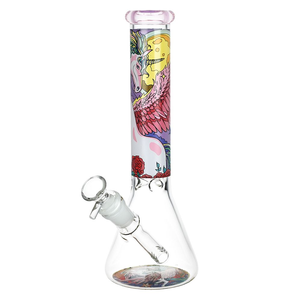 Winged Unicorn Beaker Bong Bongs - Tophatter Daily Deals