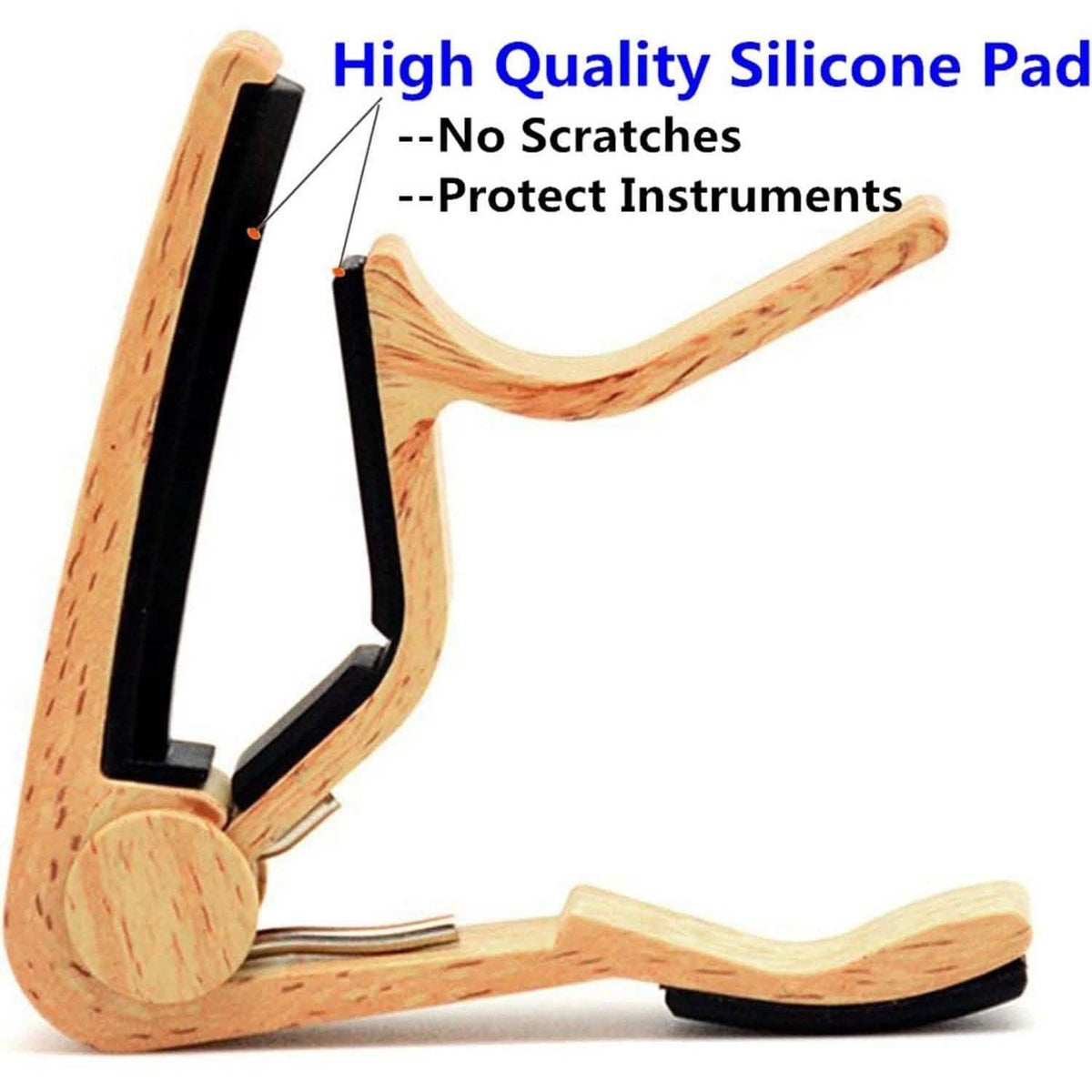 WINGO Quick-Change Capo for 6 String Steel Acoustic and Electric Guitars School, Office & Art Supplies - Tophatter Daily Deals