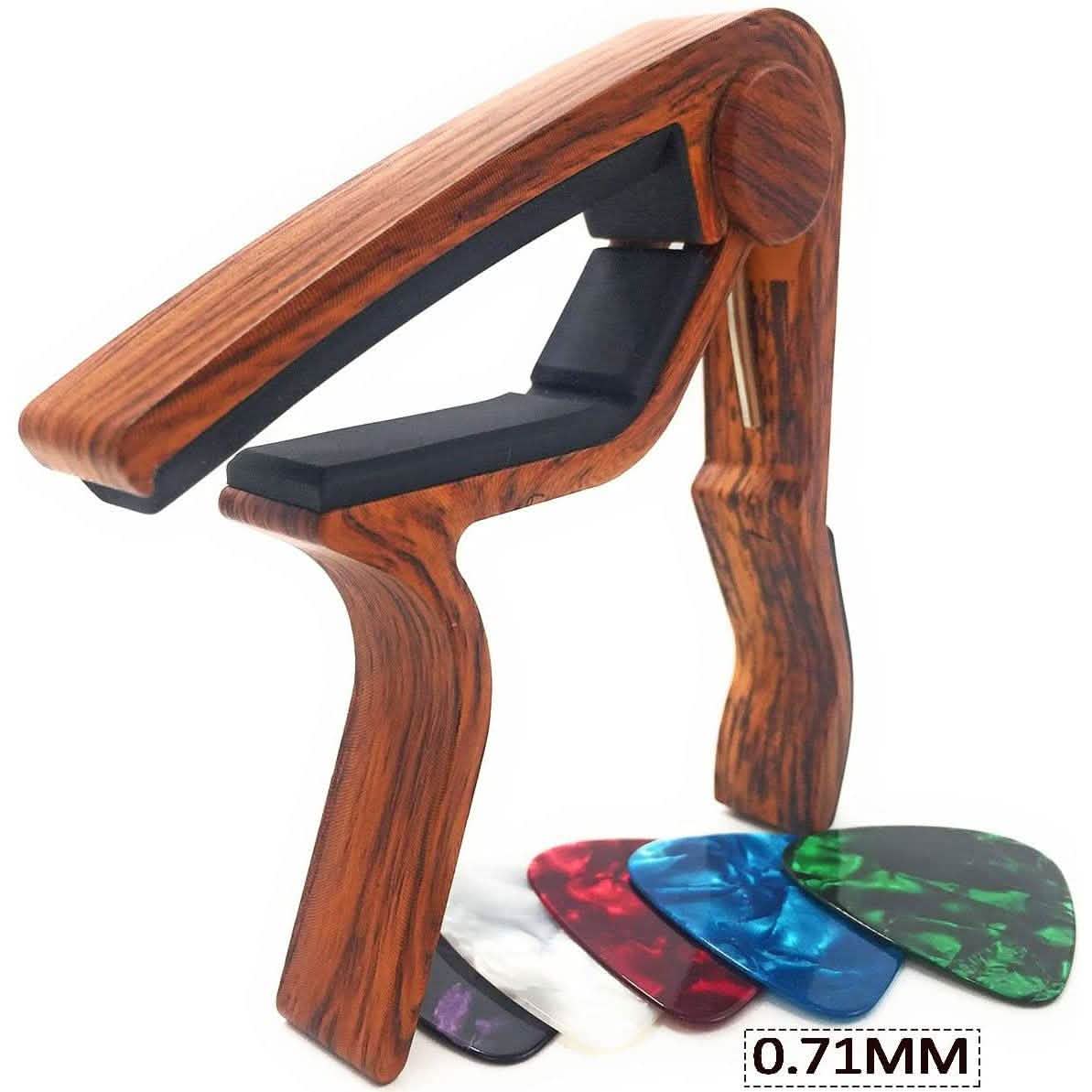 WINGO Quick-Change Capo for 6 String Steel Acoustic and Electric Guitars School, Office & Art Supplies - Tophatter Daily Deals
