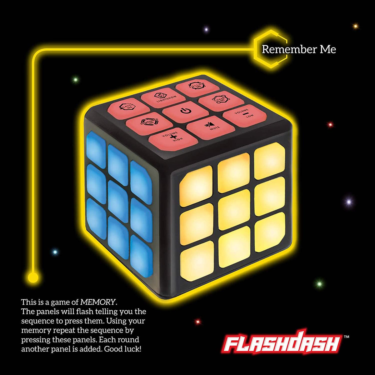 Winning Fingers Flashing Cube Electronic Memory and Brain Toy Toys & Games - Tophatter Daily Deals