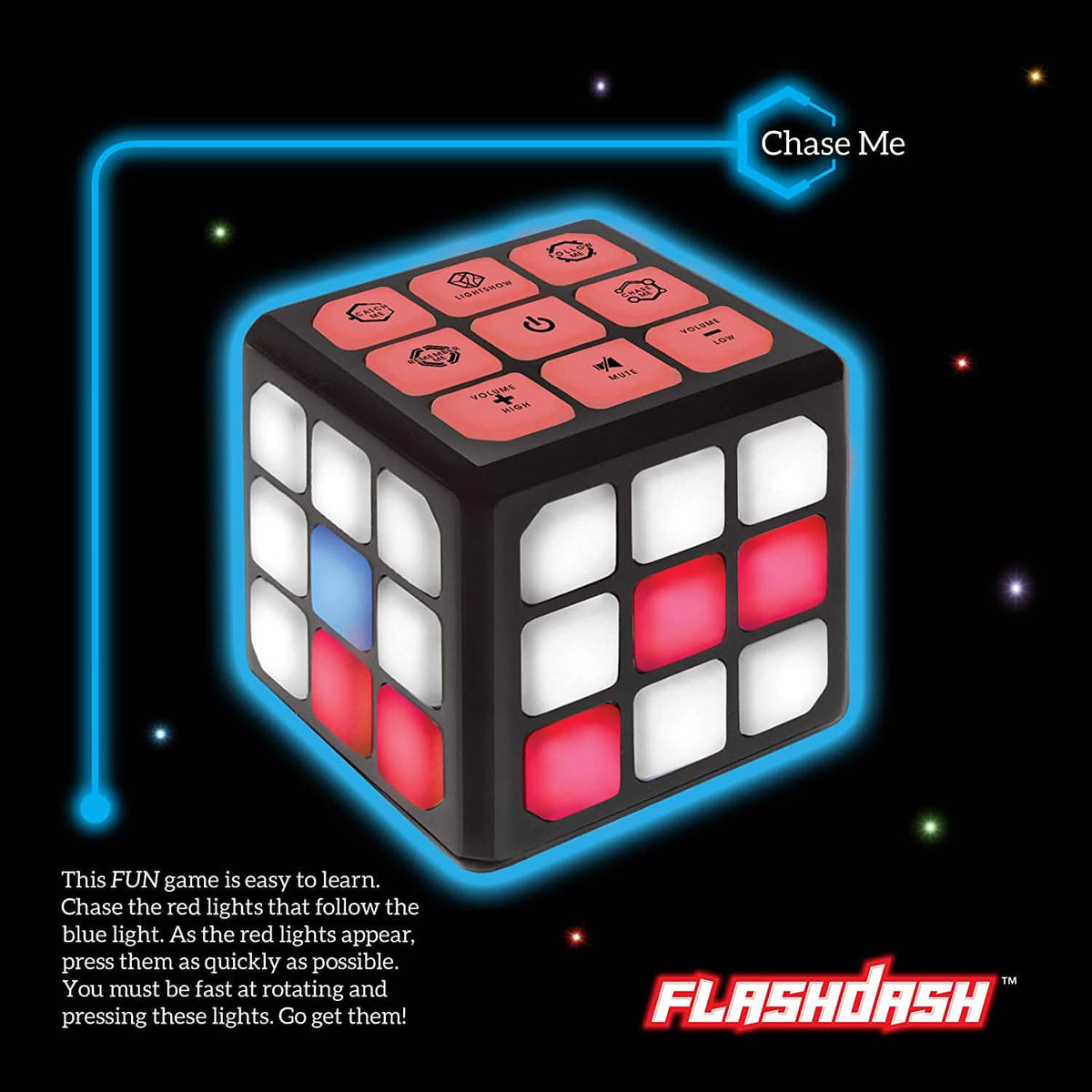 Winning Fingers Flashing Cube Electronic Memory and Brain Toy Toys & Games - Tophatter Daily Deals