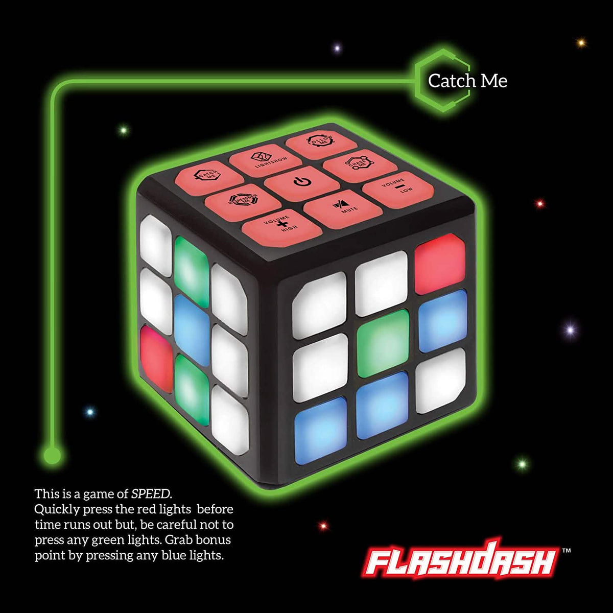 Winning Fingers Flashing Cube Electronic Memory and Brain Toy Toys & Games - Tophatter Daily Deals