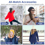 Winter Beanie Hat Scarf Set for Women Hats - Tophatter Daily Deals