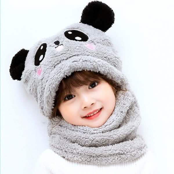 Winter Children's Knitted Hats Gray Kids' & Baby Clothing - Tophatter Daily Deals