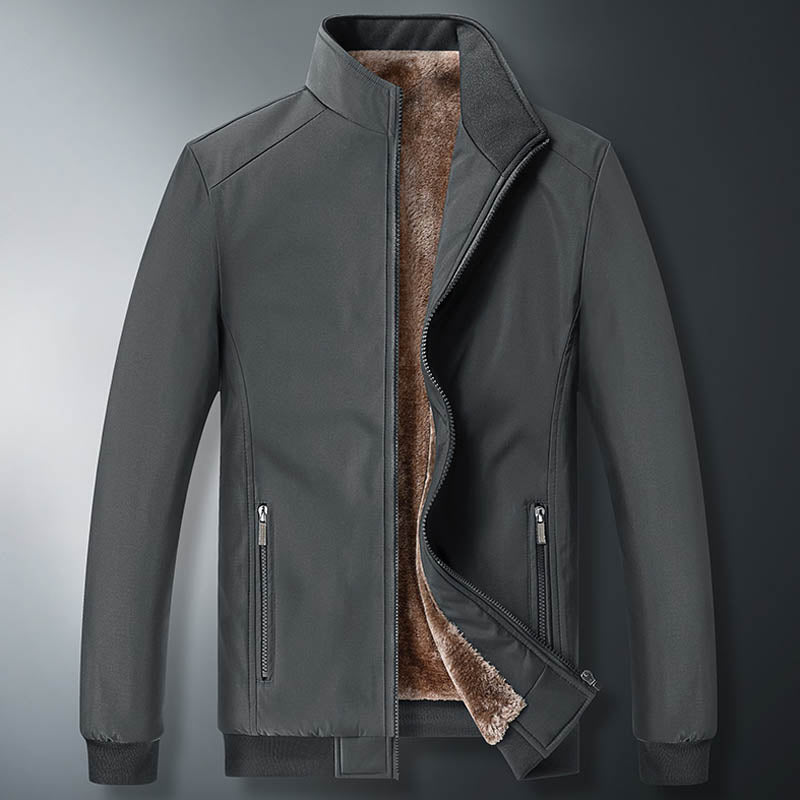 Winter Fleece Jackets For Men Parkas Overcoats Men Jackets - Tophatter Daily Deals