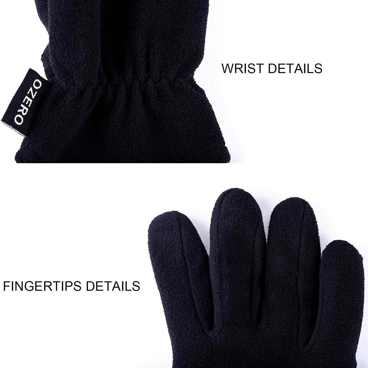 Winter Gloves Deerskin Suede Leather Palm -20¬∞F Cold Proof Work Glove Outdoor Recreation - Tophatter Daily Deals