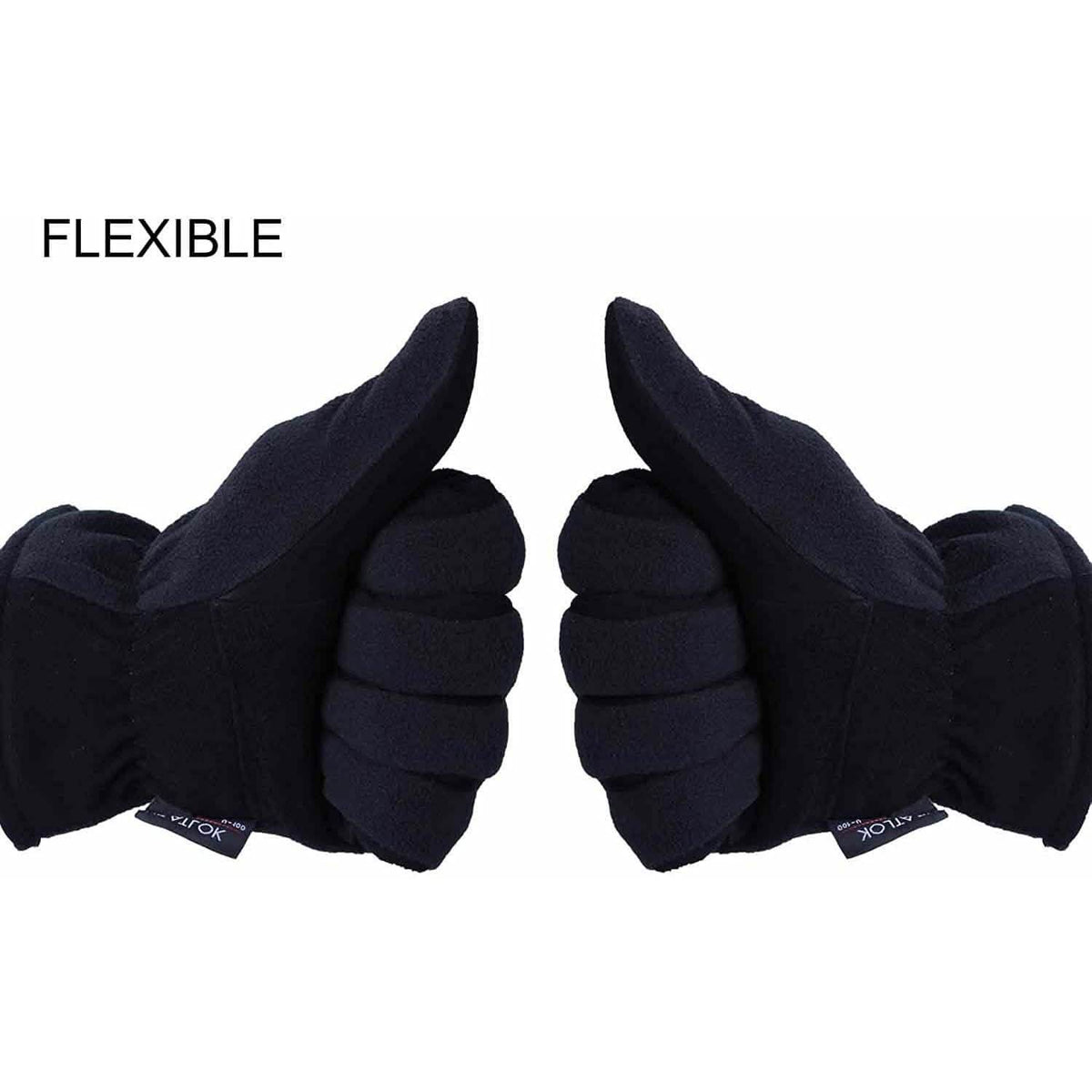Winter Gloves Deerskin Suede Leather Palm -20¬∞F Cold Proof Work Glove Outdoor Recreation - Tophatter Daily Deals