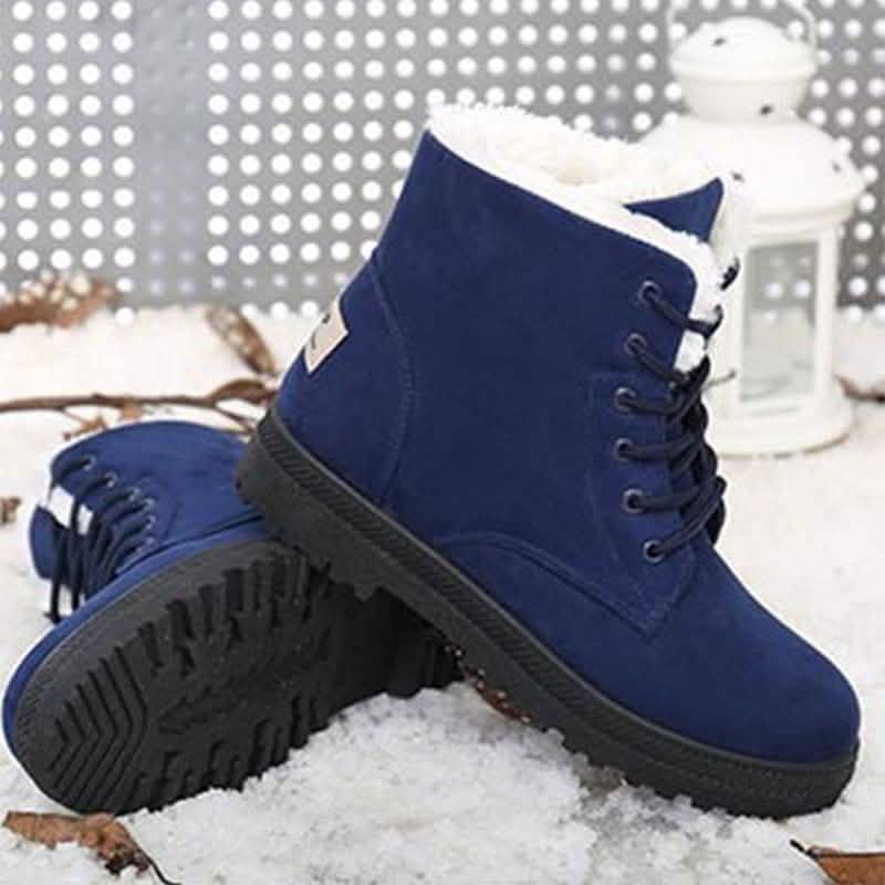 Winter Outdoor Flat Short Boots Women's Shoes - Tophatter Daily Deals
