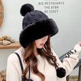 Winter Outdoor Portable Breathable Soft Comfortable Beanie Hat Black Hats - Tophatter Daily Deals