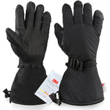 Winter Ski Thermal Gloves for Men and Women Black Gloves Outdoor Recreation - Tophatter Daily Deals