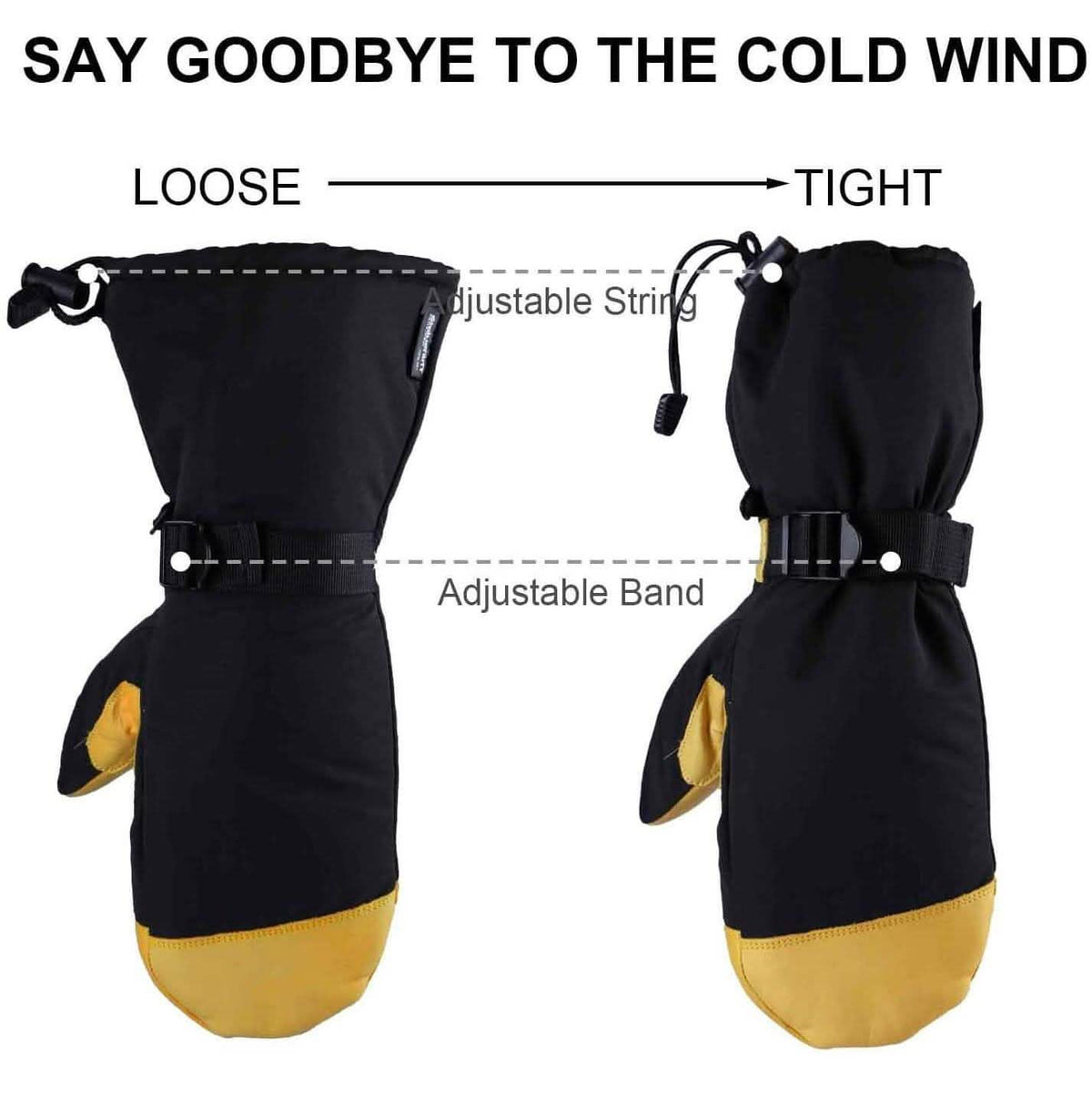 Winter Ski Thermal Gloves for Men and Women Outdoor Recreation - Tophatter Daily Deals