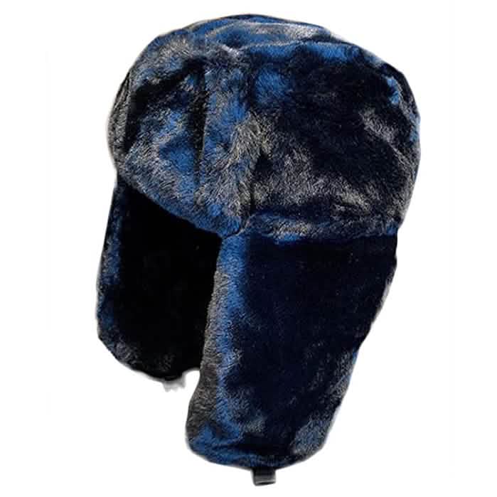 Winter Thick Warm Faux Fur Trapper Bomber Hat Black Hats - Tophatter Daily Deals