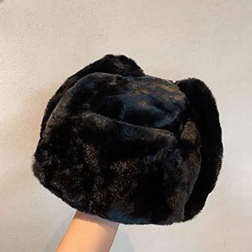 Winter Thick Warm Faux Fur Trapper Bomber Hat Hats - Tophatter Daily Deals