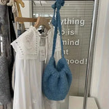Winter Wool Knitted Hat Unisex Winter Striped Beanie with Ear Flaps Hats - Tophatter Daily Deals