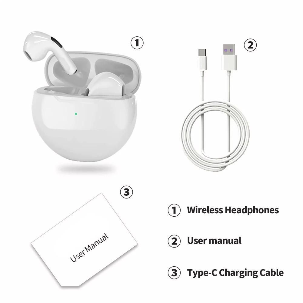 Wireless Bluetooth Earphones with Charging Case In-Ear Headphones - Tophatter Daily Deals