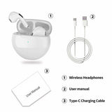 Wireless Bluetooth Earphones with Charging Case In-Ear Headphones - Tophatter Daily Deals