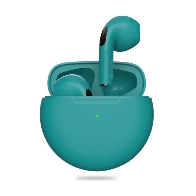 Wireless Bluetooth Earphones with Charging Case Green In-Ear Headphones - Tophatter Daily Deals