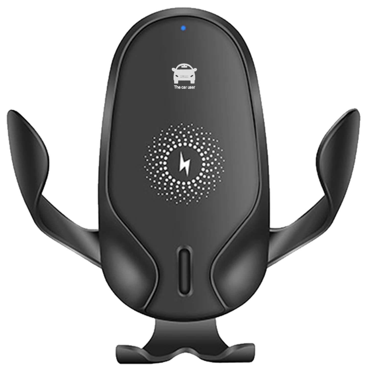 Wireless Car Charger 15W Qi Fast Charging Car Mount Automotive - Tophatter Daily Deals