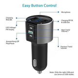 Wireless Car Mp3 FM Transmitter USB Charger Phone Chargers - Tophatter Daily Deals