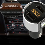 Wireless Car Mp3 FM Transmitter USB Charger Phone Chargers - Tophatter Daily Deals