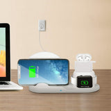 Wireless Charger 10W Fast Charging Station Mobile Accessories - Tophatter Daily Deals