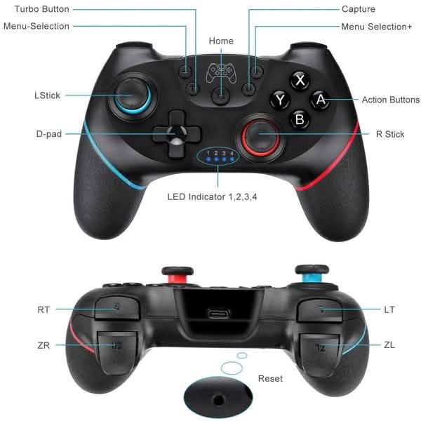 Wireless Controller Switch Gamepad Video Games & Consoles - Tophatter Daily Deals
