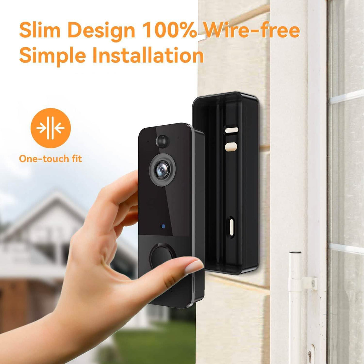 Wireless Doorbell Camera Security Cameras - Tophatter Daily Deals