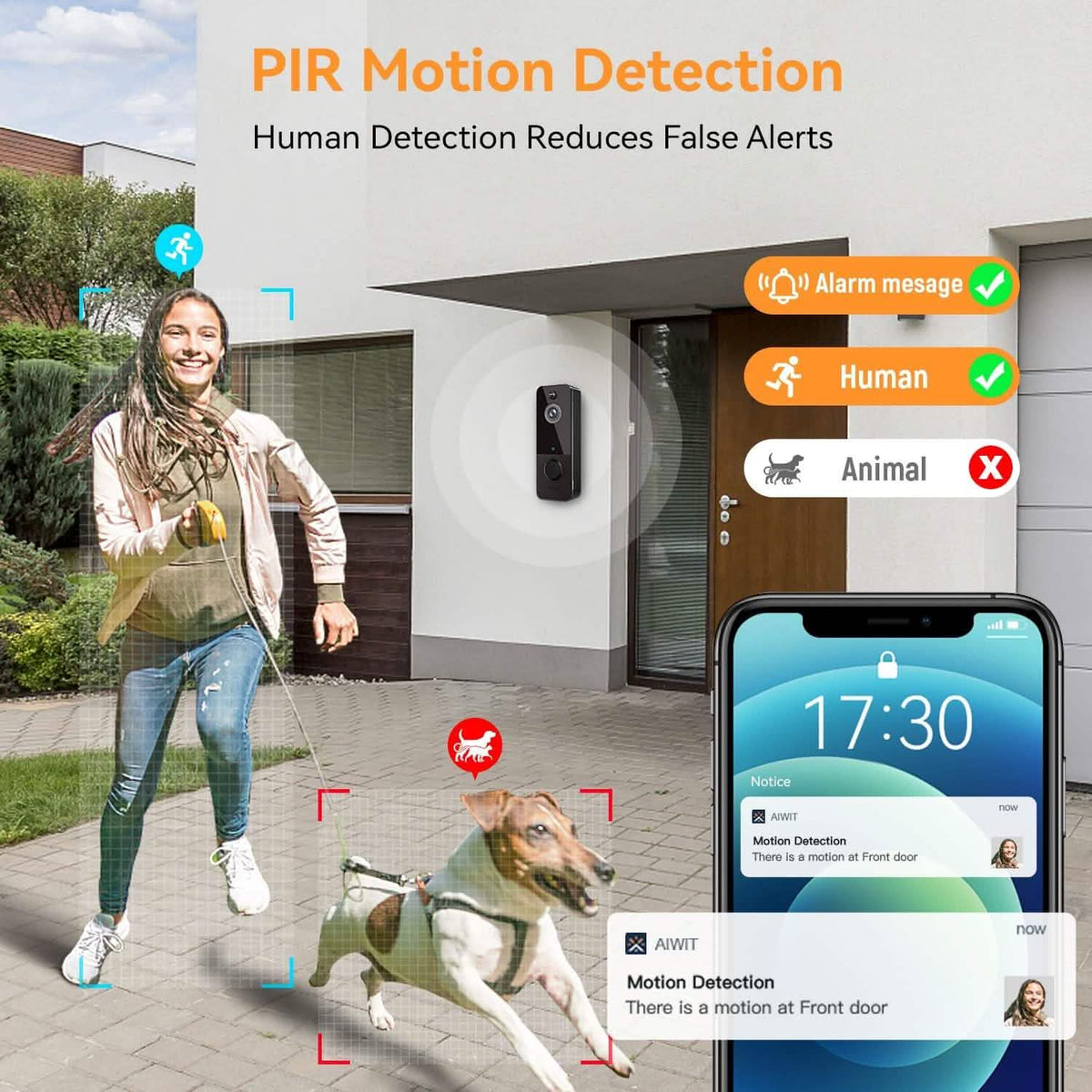 Wireless Doorbell Camera Security Cameras - Tophatter Daily Deals
