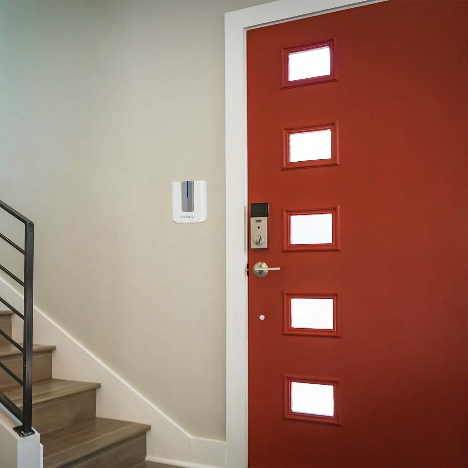 Wireless Doorbell Rings 1000FT with 1 Plug Receiver Chimes Household Appliances - Tophatter Daily Deals